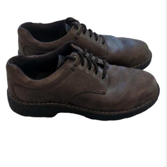 GBX Vintage Leather Shoes Laceup Senate Brown Size Men's 9M - Picture 2 of 8